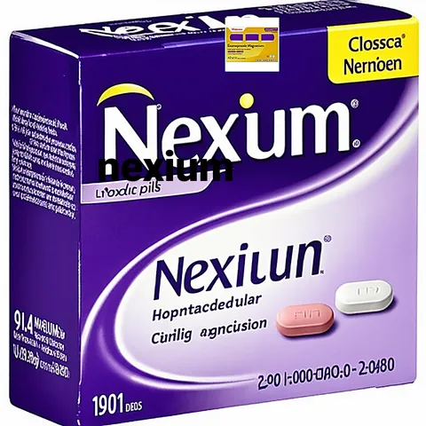 Nexium esomeprazol precio